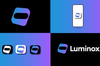 do unique and modern logo for your startup,saas, app,or tech company