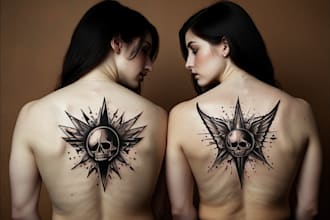 draw awesome old school tattoo style designs