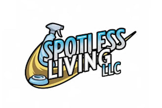 design excellent spotless living logo