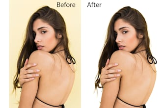do professional background removal or cut out pic and shadow