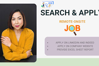 do job search, job hunting, job applications apply for jobs on your behalf