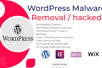 remove malware from a hacked wordpress website