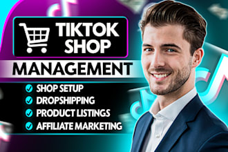setup tiktok shop, tiktok ads and do tiktok marketing