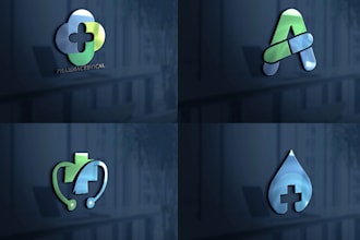 make creative medical healthcare dental pharmacy logo