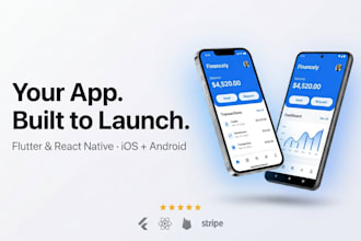 do mobile app development flutter, ios , android , ai app