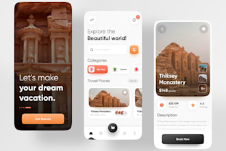 develop city tour app, travel app, mountaineering app, tourism app, booking app