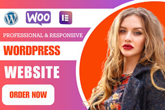 build, rebuild wordpress website or design, redesign wordpress business website