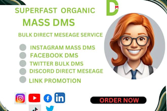 do best twitter dms, instagram dms, linkedin dms for your target audience