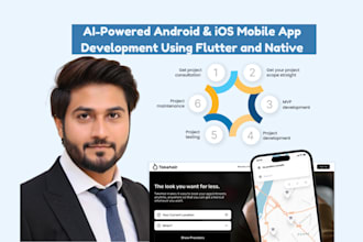 build full stack ai powered android and ios mobile app