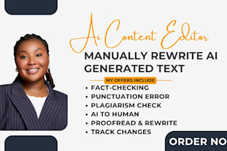 humanize ai content, professionally humanize ai chatgpt text