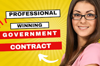 find rfp, write government contract bid proposal, rfi, rfq grant proposal