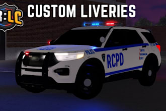 custom fivem livery of police, ems, cars and other fivem mods