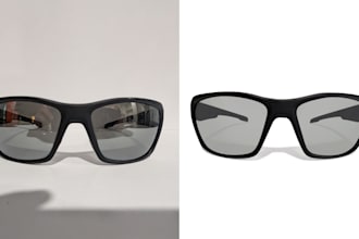 do background removal , sizing , retouches and ai works