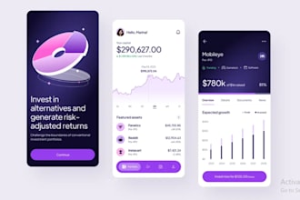 develop fintech app, wallet app, banking app, crypto wallet app, finance app
