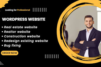 design realtor, real estate, construction website