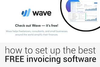 do accounting bookkeeping in wave