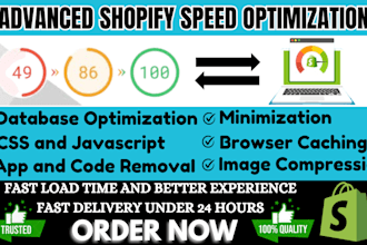 do shopify speed optimization increase shopify store website score