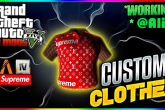 create unique custom clothing packages for your fivem or rage servers