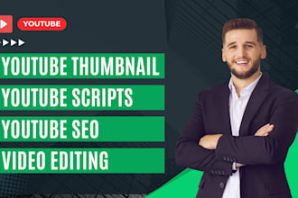 be your youtube scriptwriter on sports, true crime, wwe, elearning, health