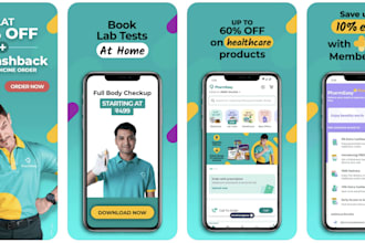 develop pharmacy app, medical app, appointment app, telemedicine app