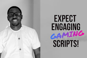write engaging scripts for your gaming youtube channel