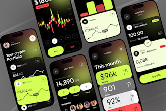 develop a secure p2p crypto wallet app, escrow, crypto exchange website