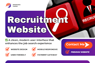 design recruitment, job board agency, staffing website