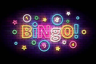 create and customize interactive bingo card bingo website bingo game