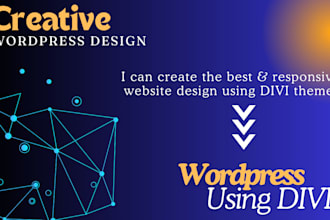 design and develop responsive wordpress sites using divi
