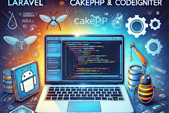 develop fix and debug laravel, cakephp, codeigniter, and any PHP framework