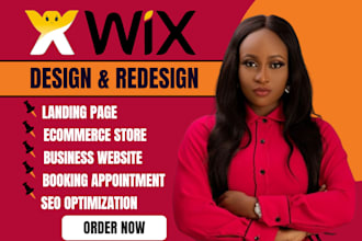 wix website redesign, wix website design and redesign, wix website development