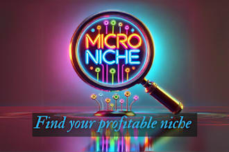 do micro niche research with low competition