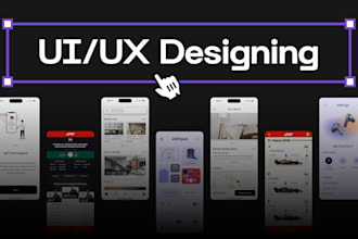 do figma website design and UI UX with mockup