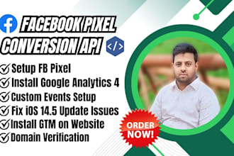 setup conversion API, ga4 server side, fb pixel and GTM