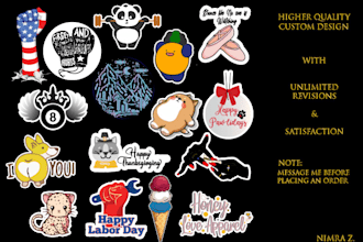 design custom stickers, pins, magnets and badges