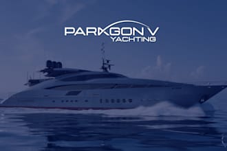 design a sophisticated luxury boat logo in 24 hours