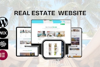 real estate wordpress investor idx website design carrot wix real estate website