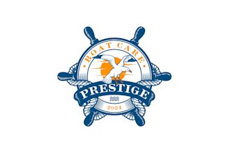 prestige boat care logo design