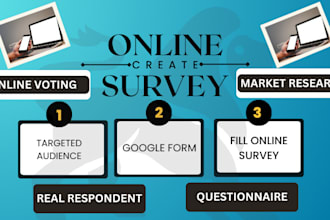 create, conduct real 400 respondent targeted audience to fill online survey