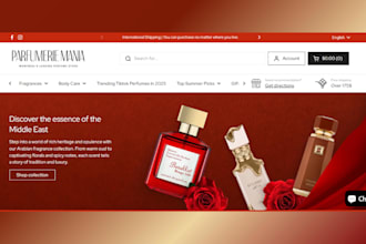 design perfume store fragrance store perfume website perfume cologne oud store