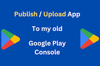 publish your app on my old google play console account