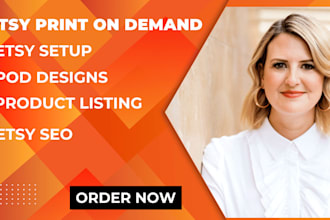 do shopify print on demand, etsy print on demand,  print on demand