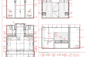 be your architect plans, house design, elevation in autocad