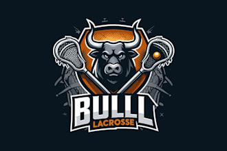 make an amazing bull, red bull, cow mascot logo in one day