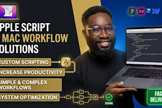 write develop applescript automation and mac workflow solutions
