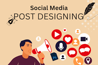 do design social media post for facebook, instagram and pinterest
