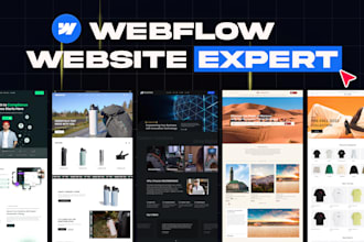 develop your modern webflow website, webflow expert, figma to webflow