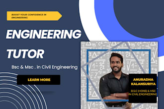 do online tutoring in civil engineering  and fet preparation