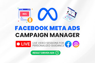 be your expert facebook meta ads campaign manager
