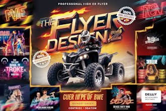 design eye catching flyers that drive results and boost your business in 3hours